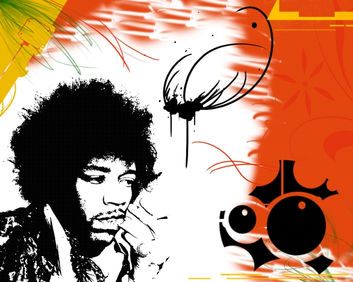 Hendrix fond écran wallpaper