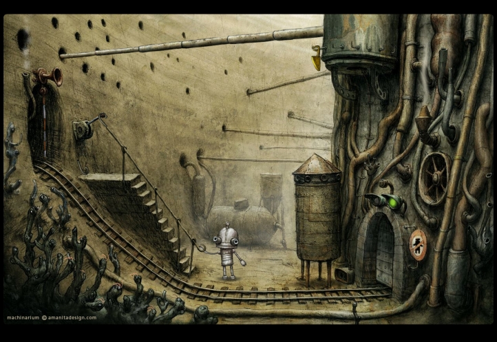 machinarium_01 fond écran wallpaper