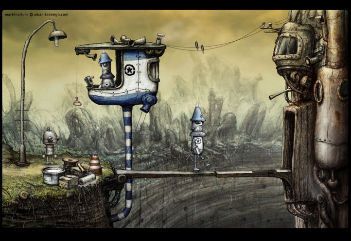 machinarium_02 fond écran wallpaper