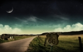 fond écran Route 66