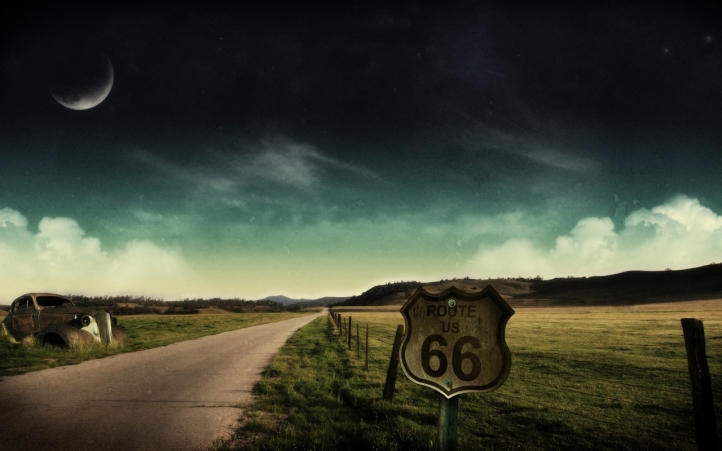 Route 66 fond écran wallpaper