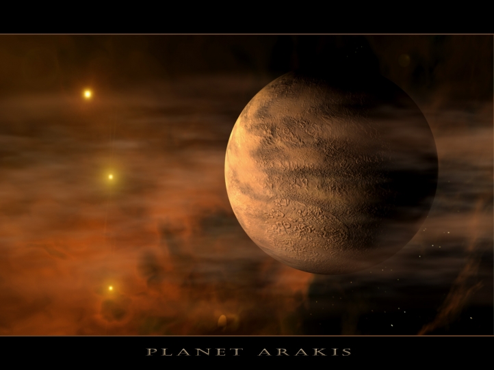 Planete Arakis fond écran wallpaper