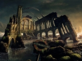 fond écran Fantasy Cities