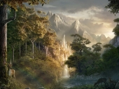 fond écran Fantasy Cities
