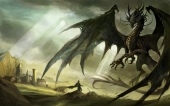 miniature Fantasy Dragon
