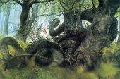 miniature Fantasy Dragon