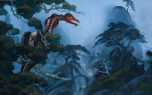 fond écran Fantasy Dragon