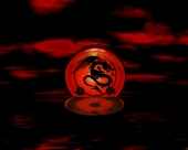 fond écran Fantasy Dragon