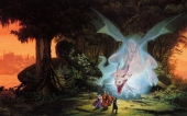 fond écran Fantasy Dragon