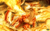 fond écran Fantasy Dragon