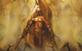 fond écran Fantasy Warrior