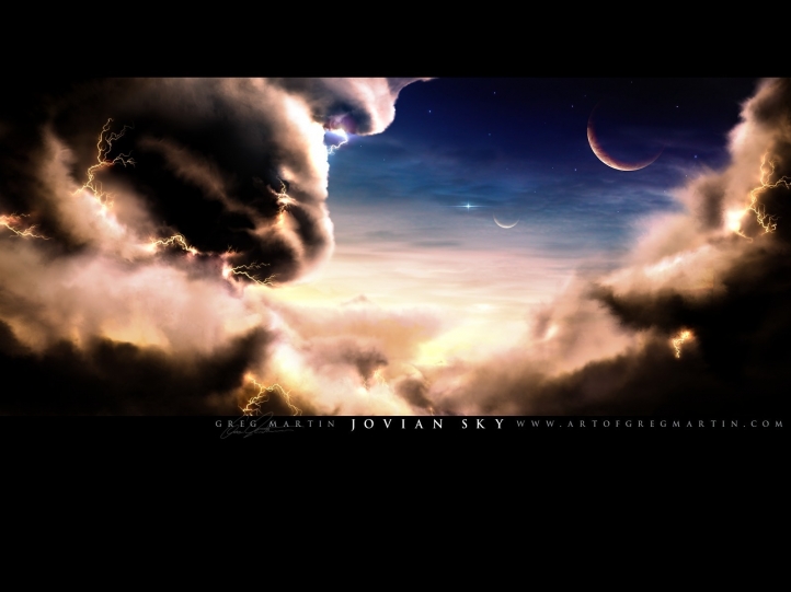 Jovian Sky.. fond écran wallpaper
