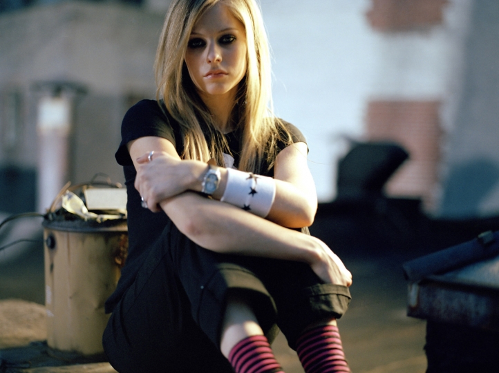 Avril Lavigne fond écran wallpaper