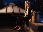 fond écran Avril Lavigne