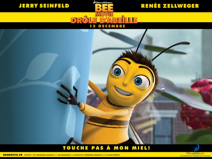 Bee Movie fond écran wallpaper