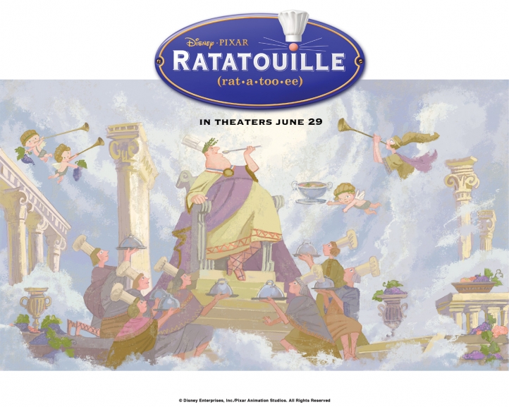 Ratatouille fond écran wallpaper