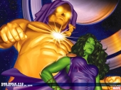 fond écran Hulk Comics