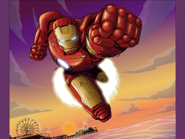 Iron Man Comics fond écran wallpaper