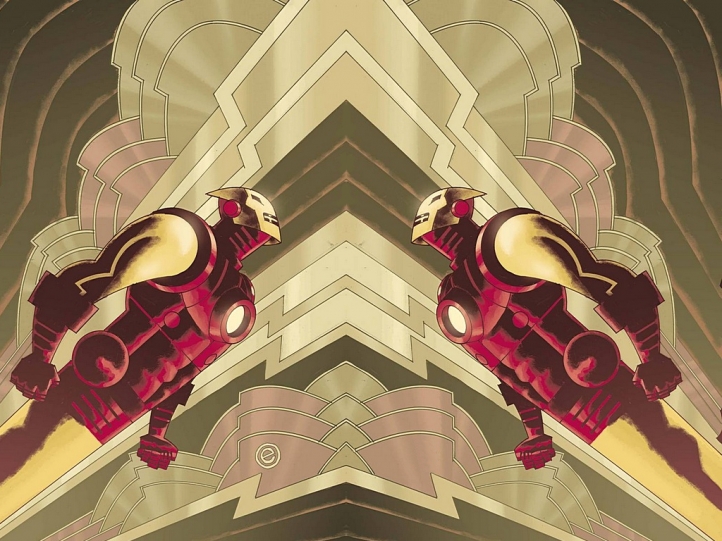 Iron Man Comics fond écran wallpaper