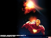 fond écran Iron Man Comics