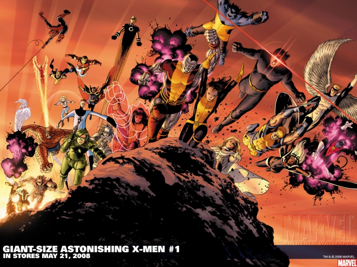 X-Men Comics fond écran wallpaper