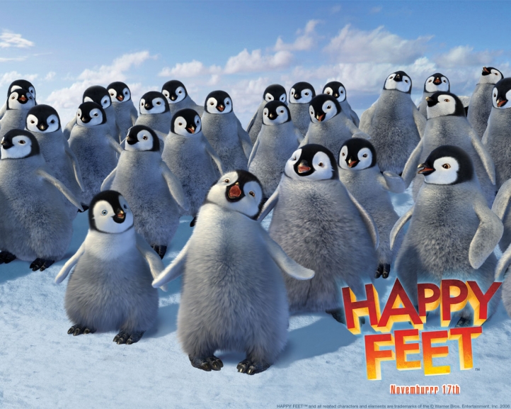 Happy Feet fond écran wallpaper