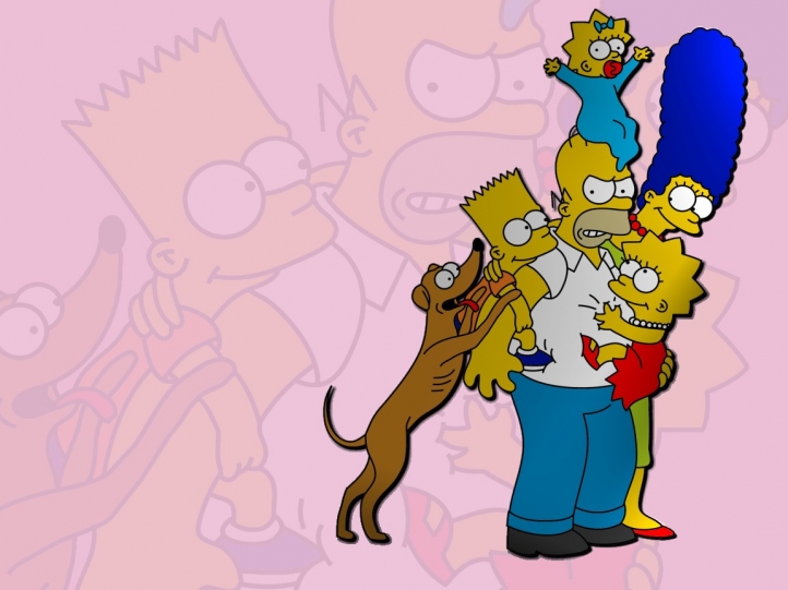 Les Simpsons fond écran wallpaper