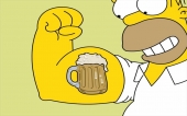 fond écran Les Simpsons