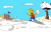 fond écran Les Simpsons