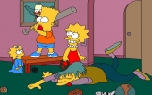 fond écran Les Simpsons