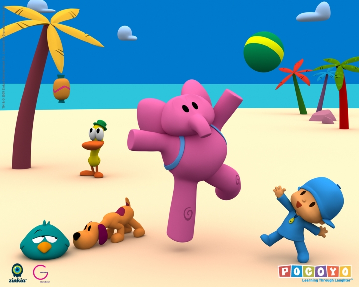 Pocoyo fond écran wallpaper