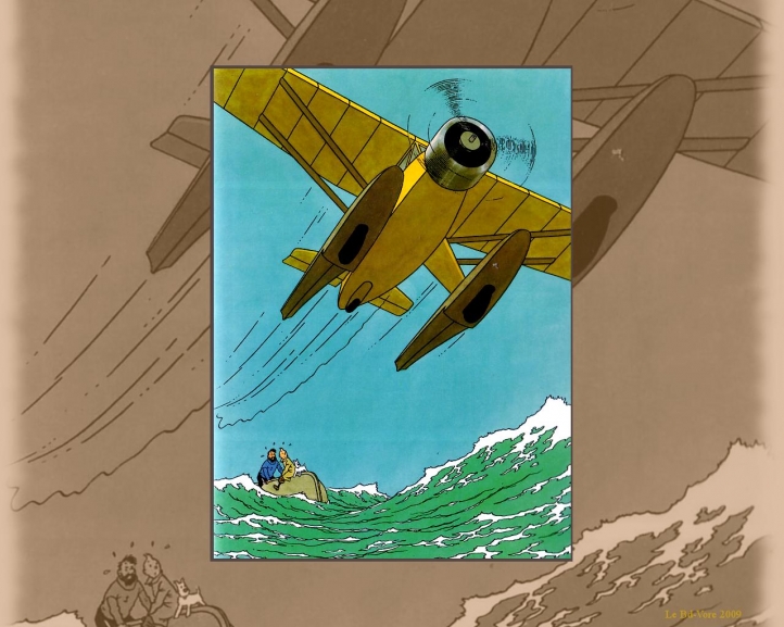 Tintin fond écran wallpaper