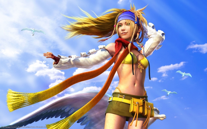 Final Fantasy X-2 - Rikku fond écran wallpaper