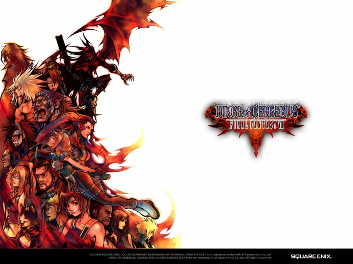 logo Dirge of Cerberus fond écran wallpaper