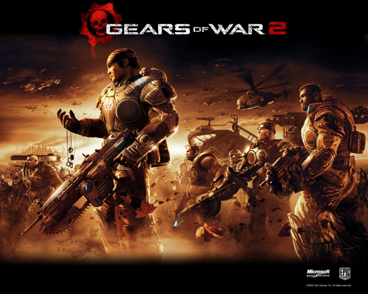 Gears Of War 2 fond écran wallpaper