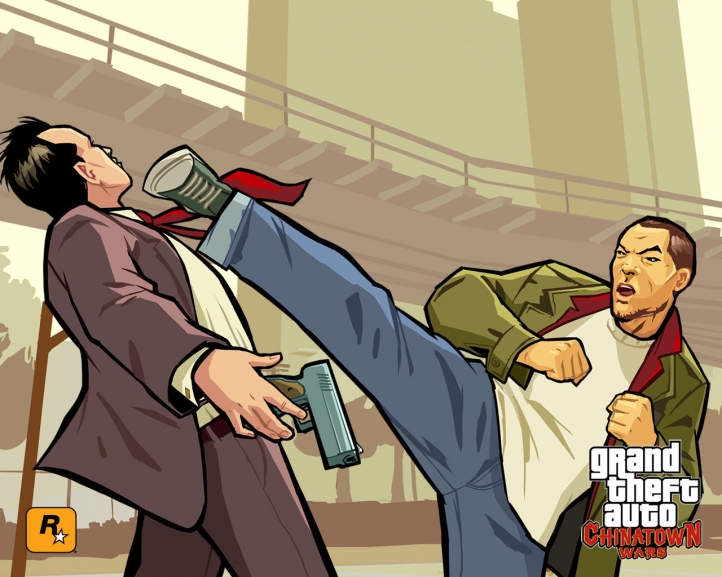 Grand Theft Auto : Chinatown Wars fond écran wallpaper