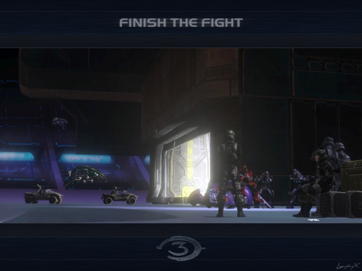 Halo 3 - Finish the Fight fond écran wallpaper