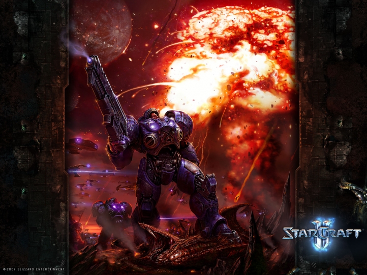 Starcraft fond écran wallpaper