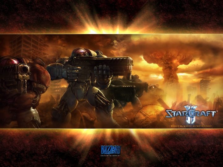 Starcraft fond écran wallpaper