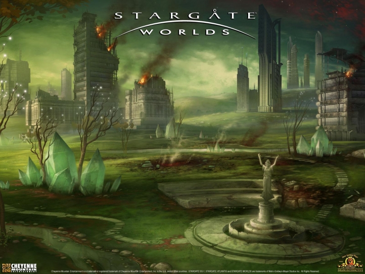 Stargate Worlds fond écran wallpaper