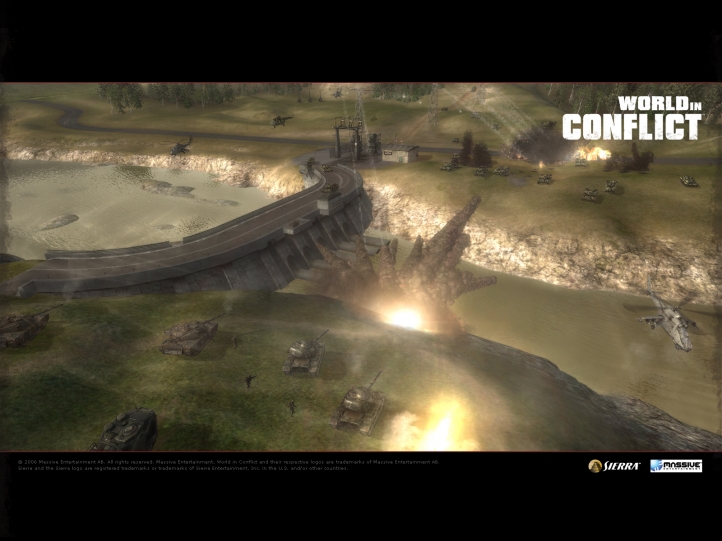 World In Conflict fond écran wallpaper