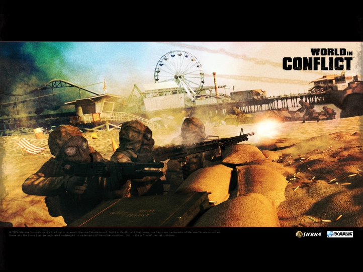 World In Conflict fond écran wallpaper