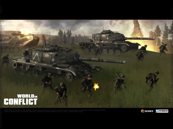 World In Conflict fond écran wallpaper