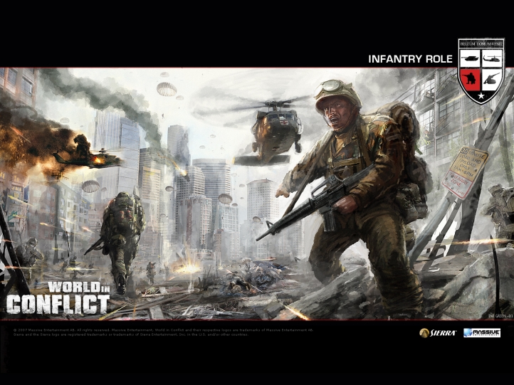 World In Conflict fond écran wallpaper