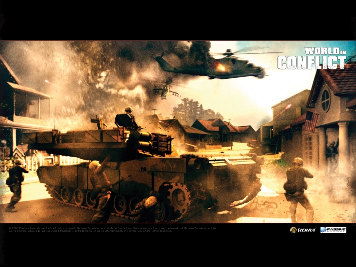 World In Conflict fond écran wallpaper