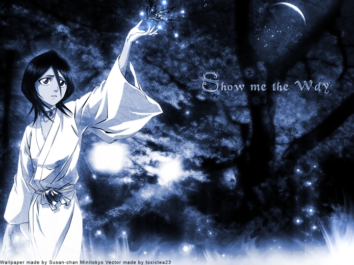 Kuchiki Rukia fond écran wallpaper