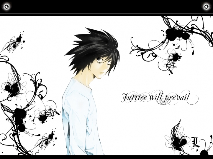 death note l wallpaper. Fond d#39;écran L Death note.