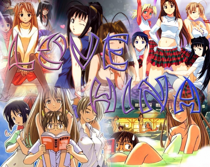 love hina wallpaper. Love Hina fond écran wallpaper