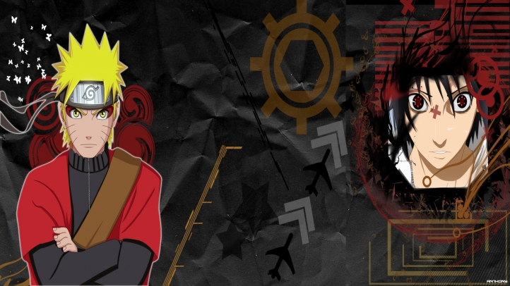 Naruto, Sasuke Shippuuden fond écran wallpaper
