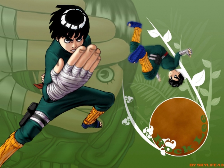 Rock Lee fond écran wallpaper